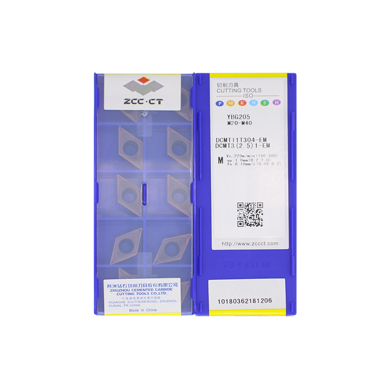 株洲钻石 DCMT11T304-EM YBG205 DCMT11T304-EM YBG205