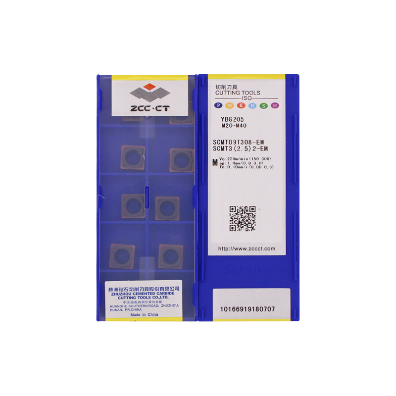 株洲钻石 SCMT09T308-EM YBG205 SCMT09T308-EM YBG205